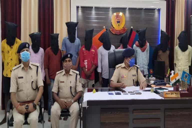 13 cyber criminals arrested in deoghar