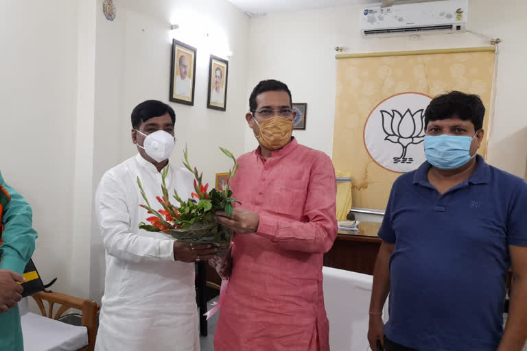 MP Ramkripal Yadav reached Ranchi on one-day tour