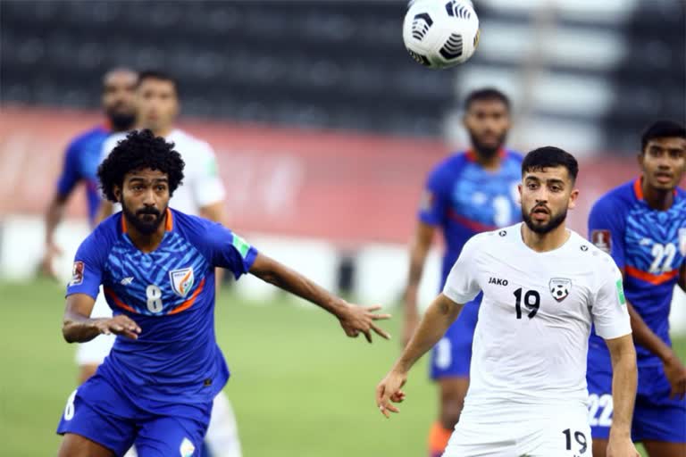 India vs Afghanistan  Asian Cup qualifiers  അഫ്ഗാനെതിരെ ഇന്ത്യയ്ക്ക് സമനില  ഇന്ത്യ അഫ്ഗാനിസ്ഥാന്‍  ഇന്ത്യ  അഫ്ഗാനിസ്ഥാന്‍