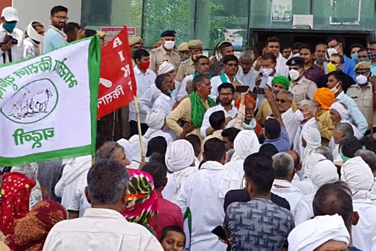 Farmers protest kaithal