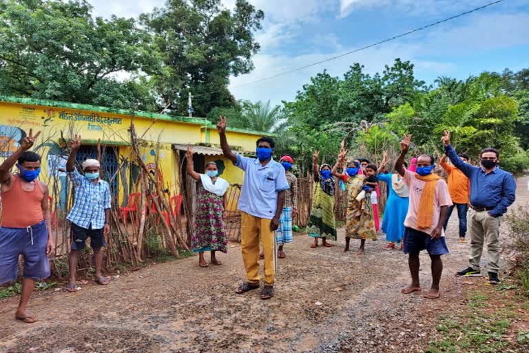 Vaccination in Dantewada