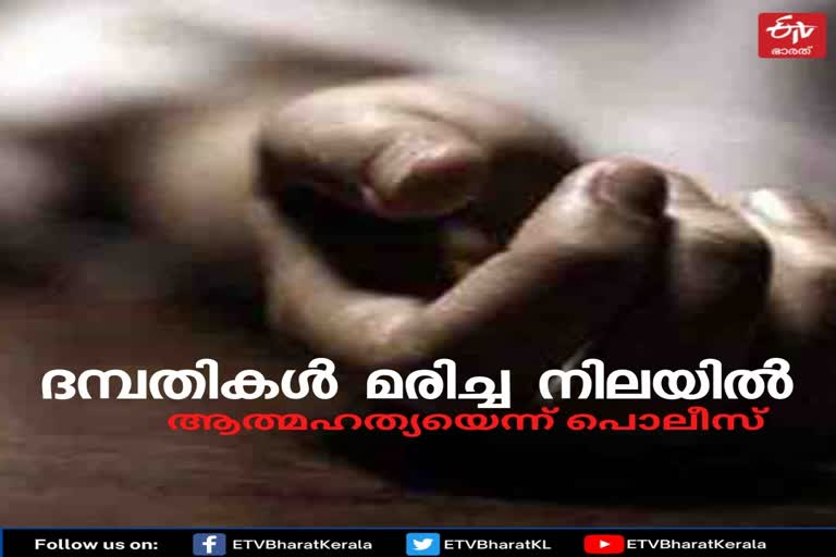 വൈക്കത്ത് ദമ്പതികൾ മരിച്ച നിലയിൽ*  COUPLE FOUND DEAD IN VAIKOM  COUPLE  Death  DEATH IN VAIKOM  ദമ്പതികള്‍ മരിച്ച നിലയില്‍  ദമ്പതികള്‍ മരിച്ചു