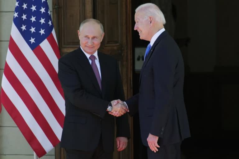 Biden and Putin meet, Biden and Putin in summit