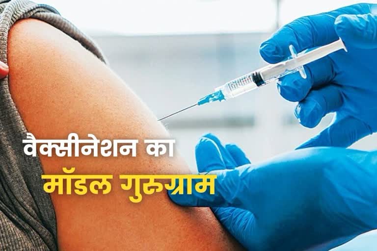 Corona vaccination Gurugram