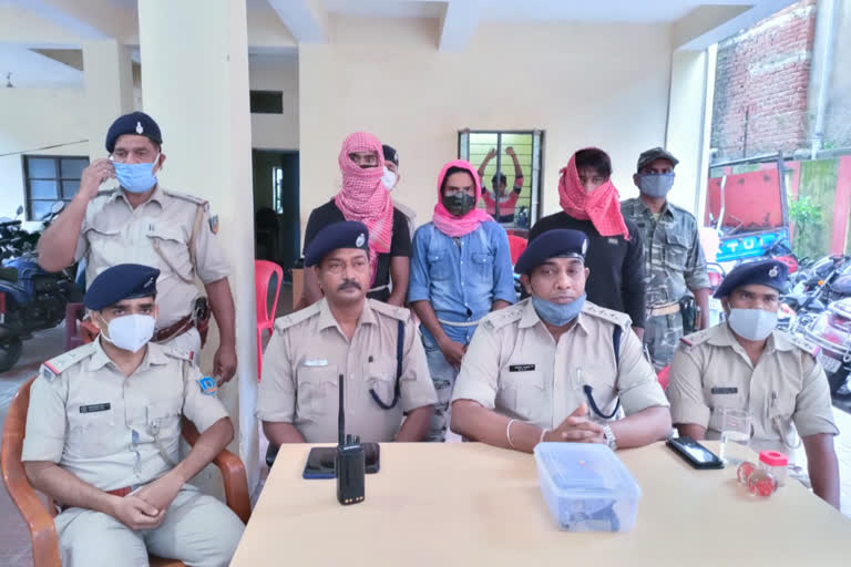 Three criminals arrested in Ranchi