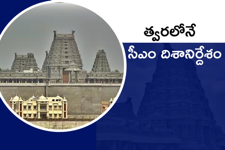 yadadri-sri-lakshmi-narasimha-swamy-temple-restoration-works-are-almost-complete