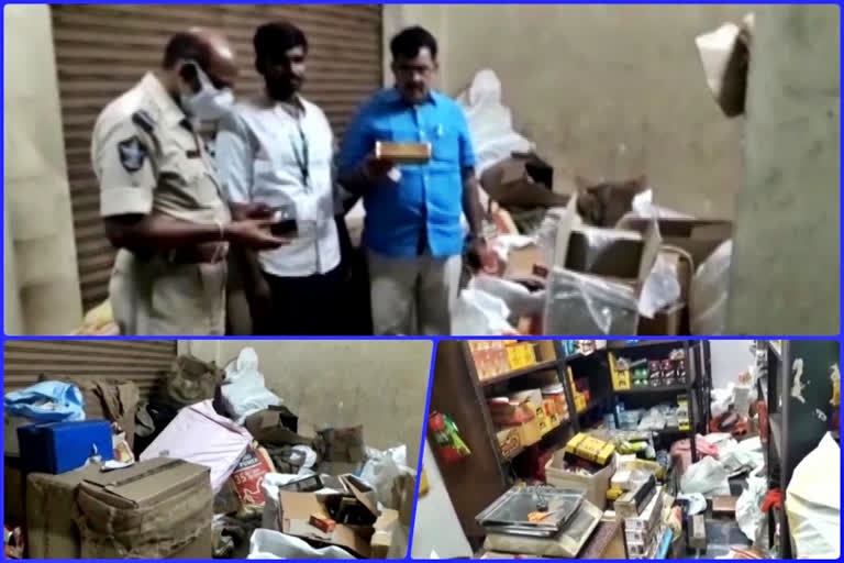 large amount of banned gutka