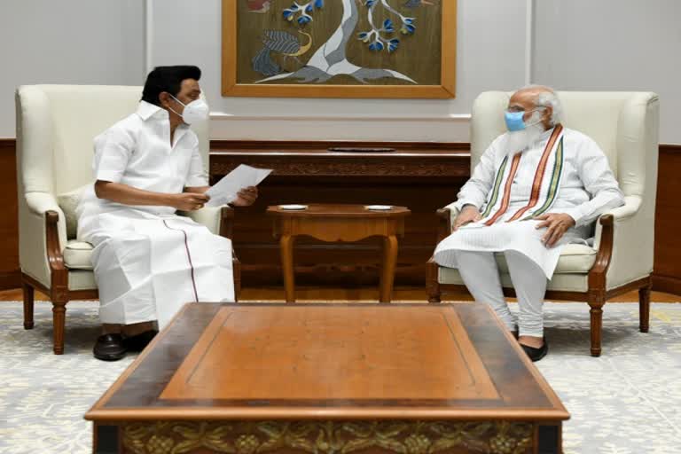 TN CM MK Stalin Meet PM Narendra Modi MK Stalin in delhi MK Stalin press meet ஸ்டாலின் நரேந்திர மோடி ஸ்டாலின் டெல்லி பயணம் டெல்லியில் ஸ்டாலின் பேட்டி