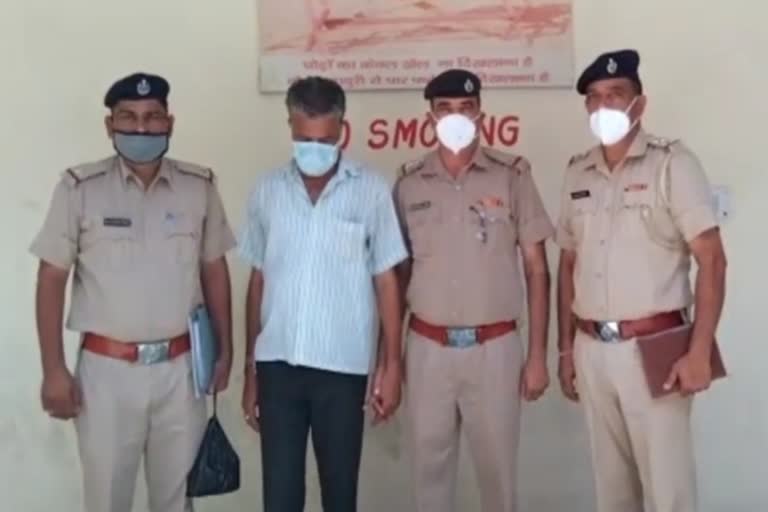Police arrested shahbad drug possession accused