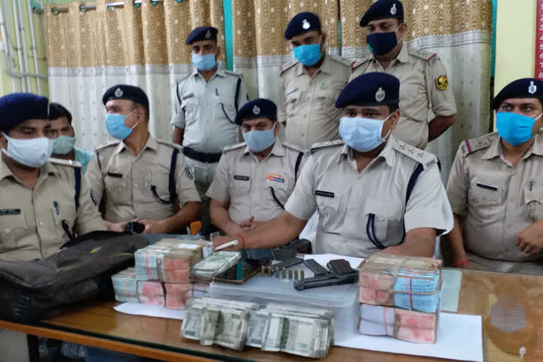 Samastipur police exposed bank robbery cases