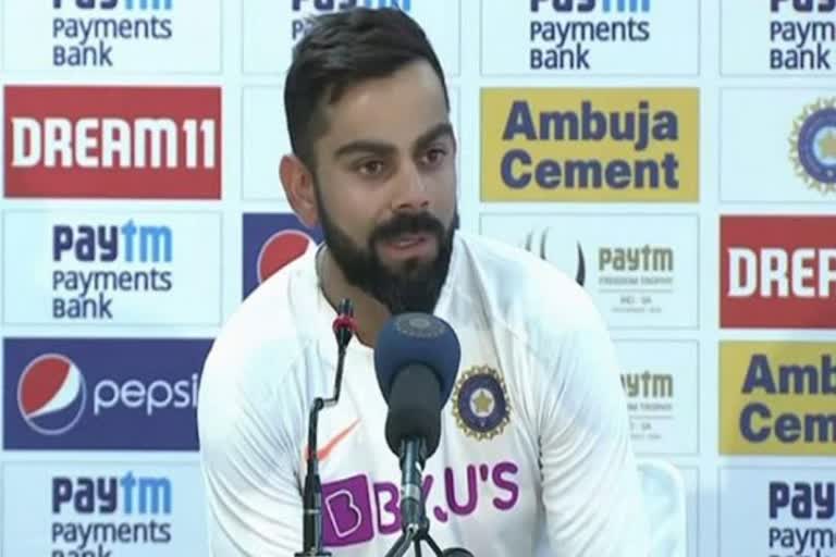 it's just a test match: virat kohil on WTC Final