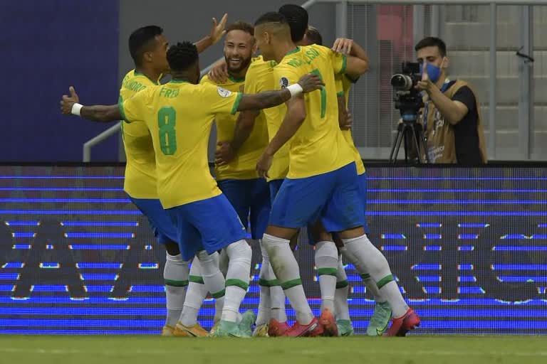 Brazil whitewash Peru in Copa America Group A