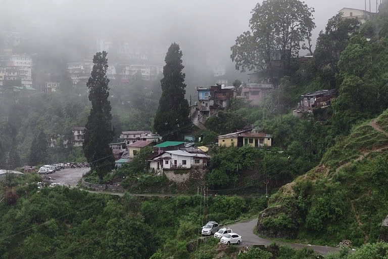 Late night rain in Mussoorie