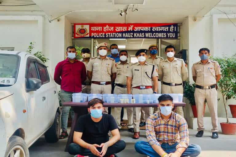 two gangsters of shubham gang of ludhiana arrested in delhi