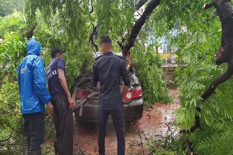 Rain in Surat