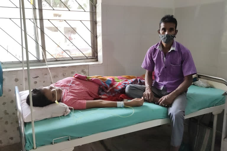 help given to a woman who has been sick for two months in simdega