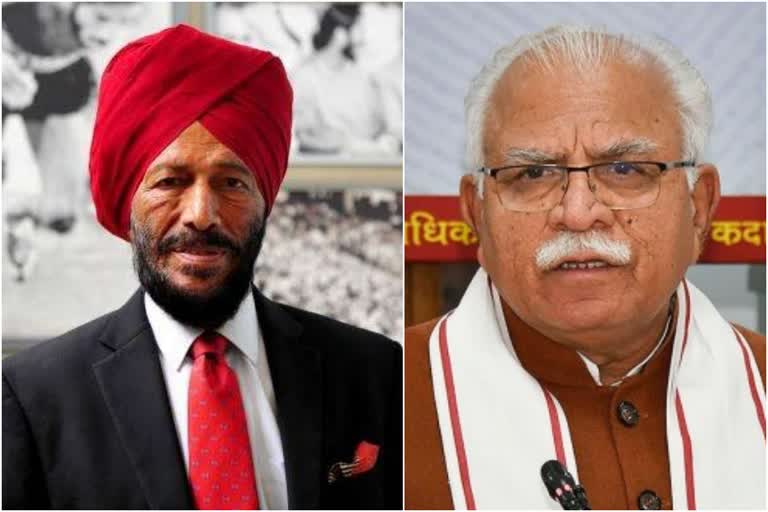 milkha singh manohar lal condolences