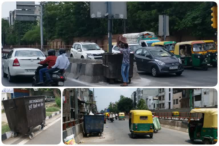 People upset with the waste disposal system of East Delhi Municipal Corporation