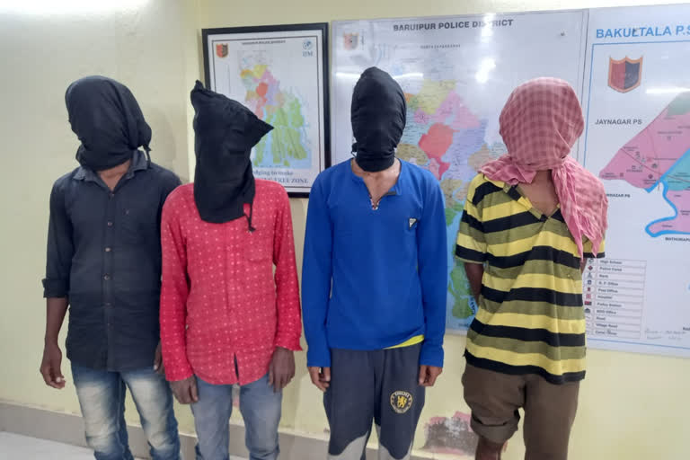 four criminals arrested in Jaynagar before robbery