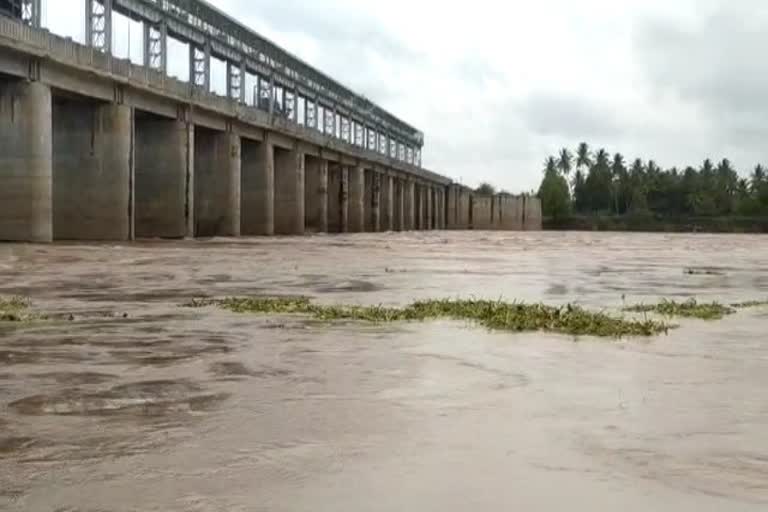 Increasing water flow in Krishna river