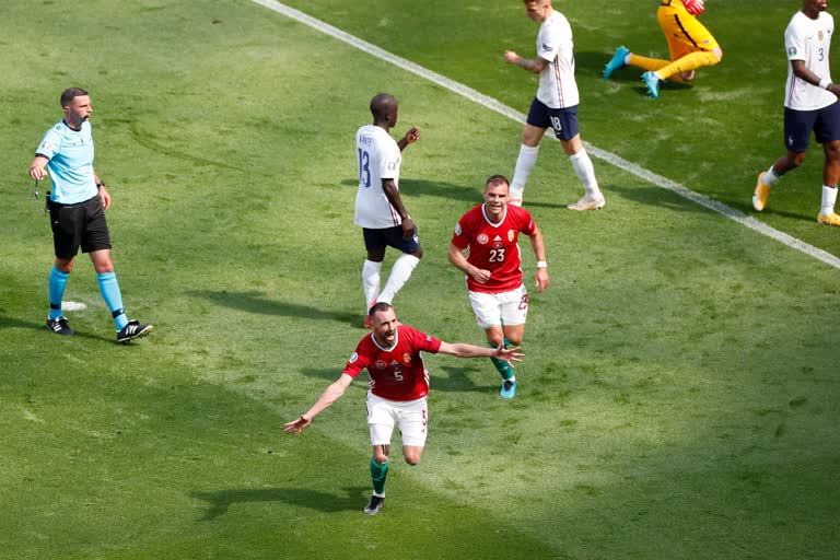 euro cup 2020  hungary  france  ഹംഗറിക്ക് ജയത്തോളംപോന്ന സമനില  ഹംഗറി  ഫ്രാന്‍സ്