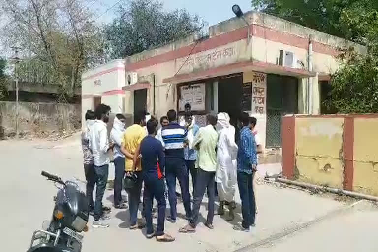 अलवर में युवती की मौत, girl died in alwar