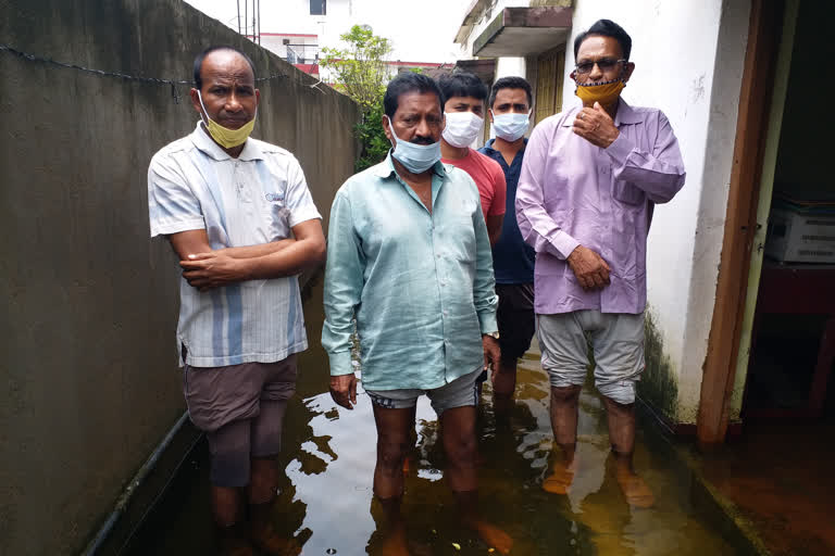 Water entered many houses in Hazaribag