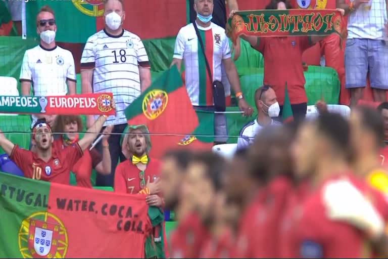 Portugal fans  Cristiano Ronaldo  Coca-Cola  Euro 2020  ക്രിസ്റ്റ്യാനോ റൊണാള്‍ഡോ  കോക്ക കോള  യുവേഫ