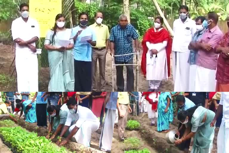 'ഹരിതസ്നേഹം' കാർഷിക പദ്ധതി ഉദ്ഘാടനം ചെയ്ത് ദലീമ ജോജോ എം.എൽ.എ  Daleema Jojo MLA inaugurated 'Harithasneham' agricultural project  ഓണക്കാലത്തേക്കുള്ള ജൈവ പച്ചക്കറിയുടെ ഉത്പാദനത്തിന്‍റെ ഭാഗമായാണ് പദ്ധതി ആവിഷ്കരിച്ചത്.  'ഹരിതസ്നേഹം' കാർഷിക പദ്ധതി ഉദ്ഘാടനം ചെയ്ത് അരൂർ ദലീമ ജോജോ എം.എൽ.എ.  Aroor Daleema Jojo MLA inaugurates 'Harithasneham' agricultural project