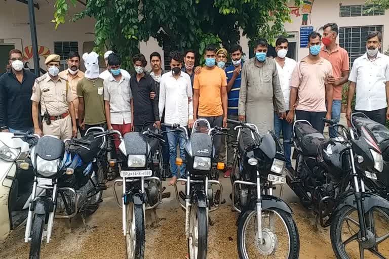 jaipur police,  theif gang busted in jaipur