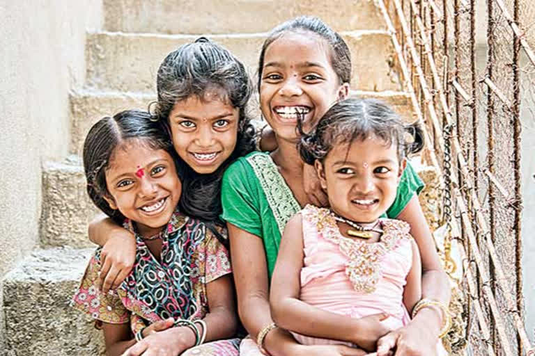 Increased number of girls in Telangana villages