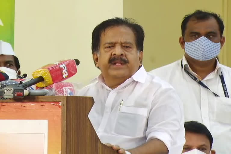 Ramesh Chennithala  Ramesh Chennithala against CPM  Ramesh Chennithala against Pinarayi Vijayan  K Sudhakaran  കെ. സുധാകരൻ  കെപിസിസി പ്രസിഡന്‍റ് കെ. സുധാകരൻ  രമേശ് ചെന്നിത്തല