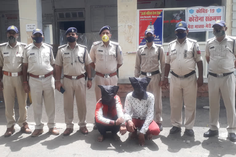 raisen police disclosed fake petrol pump loot in silwani