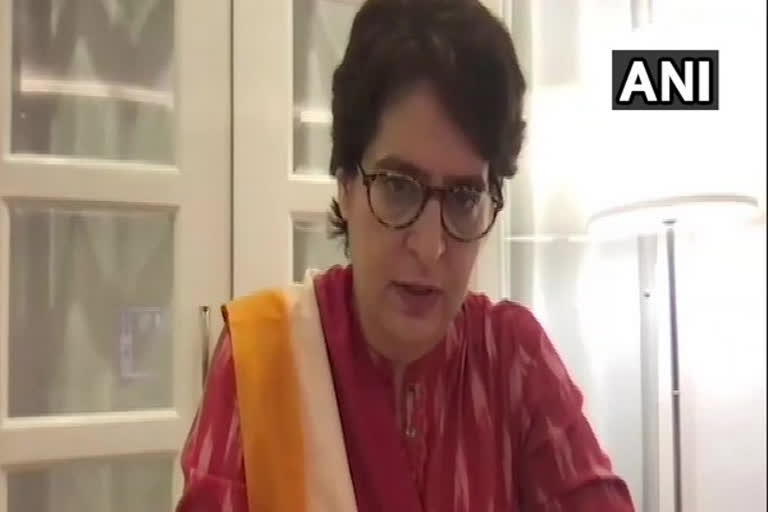 Priyanka Gandhi Vadra urges UP CM to guarantee wheat procurement from farmers  Priyanka Gandhi Vadra  UP CM  wheat procurement  farmers  ഗോതമ്പ് സംഭരണം ഉറപ്പാക്കണം; യോഗി ആദിത്യനാഥിന് പ്രിയങ്ക ഗാന്ധിയുടെ കത്ത്  ഗോതമ്പ് സംഭരണം ഉറപ്പാക്കണം  യോഗി ആദിത്യനാഥിന് പ്രിയങ്ക ഗാന്ധിയുടെ കത്ത്  ഗോതമ്പ് സംഭരണം  യോഗി ആദിത്യനാഥ്  പ്രിയങ്ക ഗാന്ധി