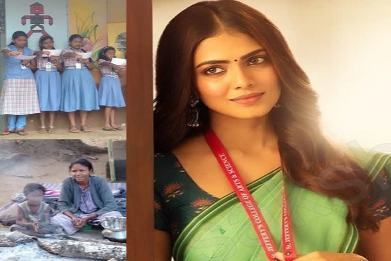 Malavika Mohanan initiative to educate tribal students