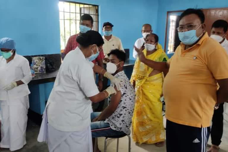 mega vaccination drive started in assam from Monday