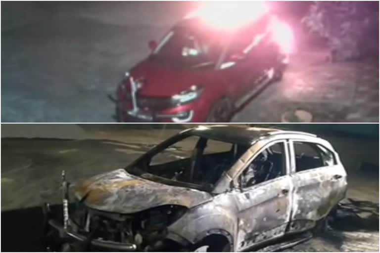 Goons hurled petrol bomb in Ramanathapuram  Sasikala news  ramanathapuram petrol bomb attack  ramanathapuram news  Vincent Raja news  രാമനാഥപുരത്ത് പെട്രോൾ ബോംബ് ആക്രമണം  ശശികല വാർത്ത  രാമനാഥപുരം പെട്രോൾ ബോംബ് ആക്രമണം