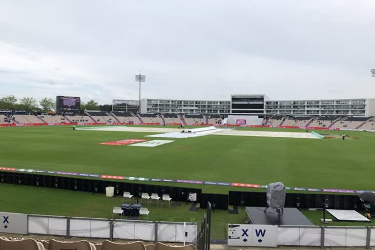 WTC final  delayed due to rain  rain  ടെസ്റ്റ് ചാമ്പ്യൻഷിപ്പ് ഫൈനല്‍  മഴ വില്ലനാവുന്നു  ഇന്ത്യ  ന്യൂസിലന്‍ഡ്