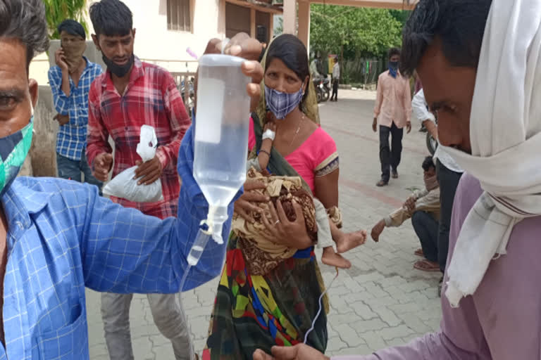 महिला ने पीया विषाक्त पदार्थ, woman drank toxic substance