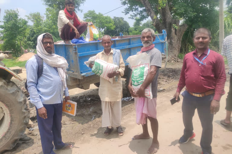 Home delivery of paddy seeds