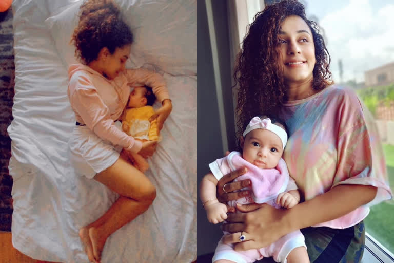 Criticism against  the photo of actress Pearle Maaney breastfeeding her daughter