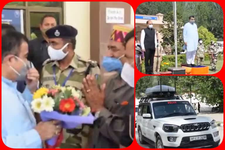 Union Minister Nitin Gadkari reached Kullu, केंद्रीय मंत्री नितिन गडकरी पहुंचे कुल्लू