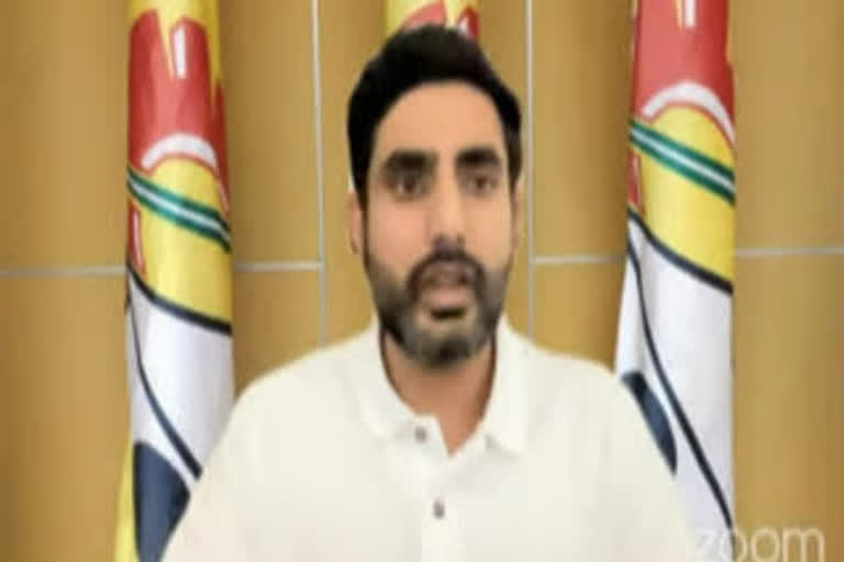 tdp-leader-nara-lokesh-fire