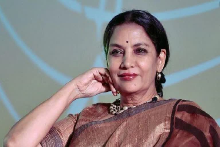 Actor Shabana Azmi