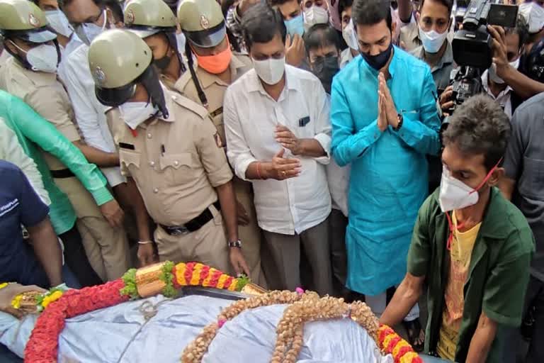 Last respect to BBMP Former corporator Rekha Kadiresh