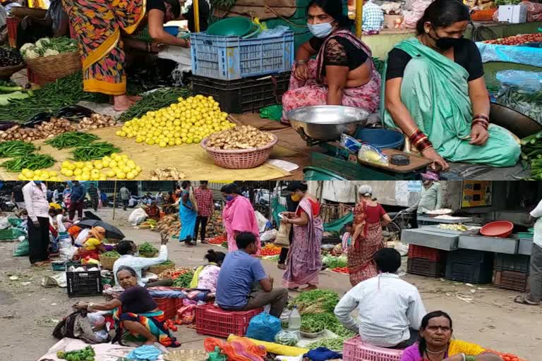 Vegetable prices are touching the sky in Raipur