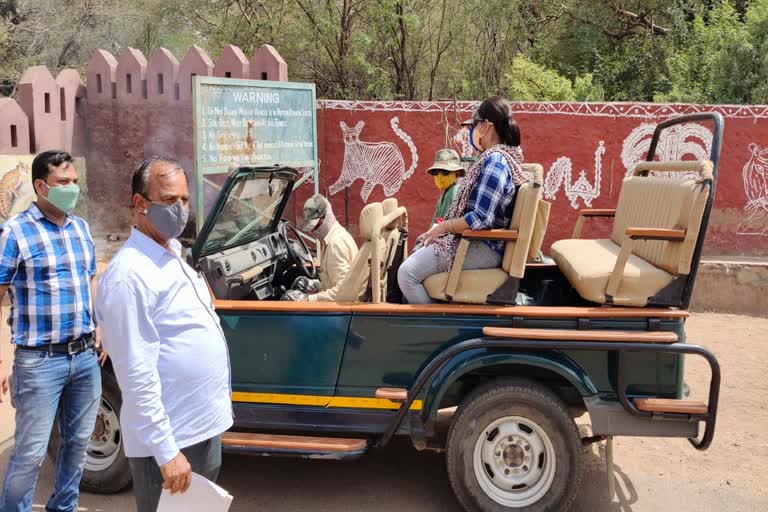 रणथम्भौर नेशनल पार्क,  पर्यटन,Ranthambore National Park , Tourism , Forest