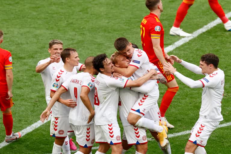 Denmark beat Wales, enter Euro 2020 quarters