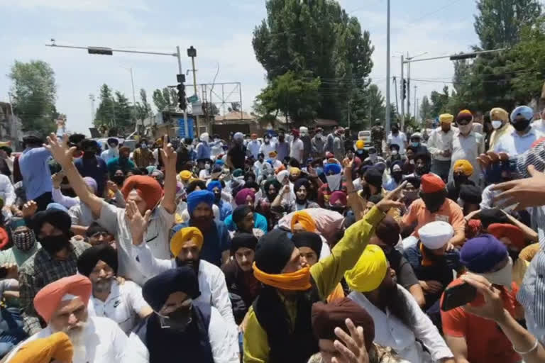 sikh protest