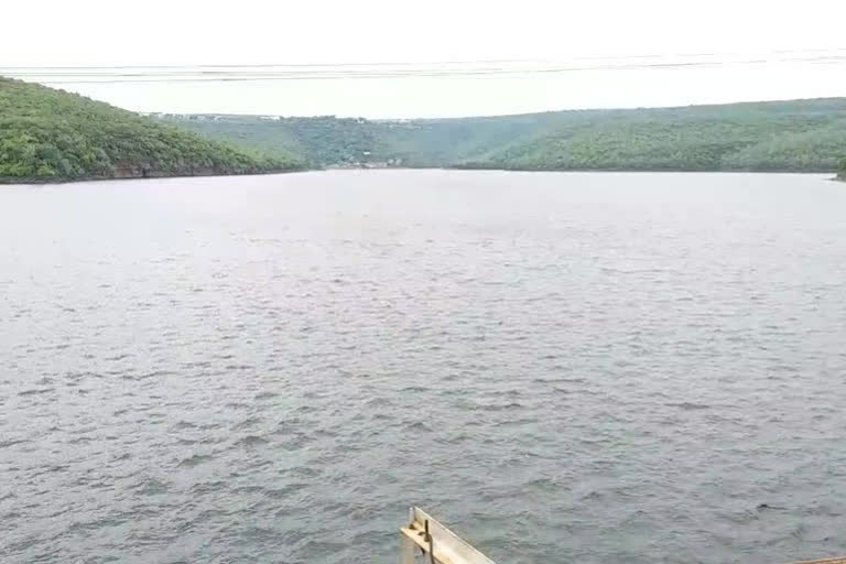 Heavy water inflows in  Srisailam reservoir